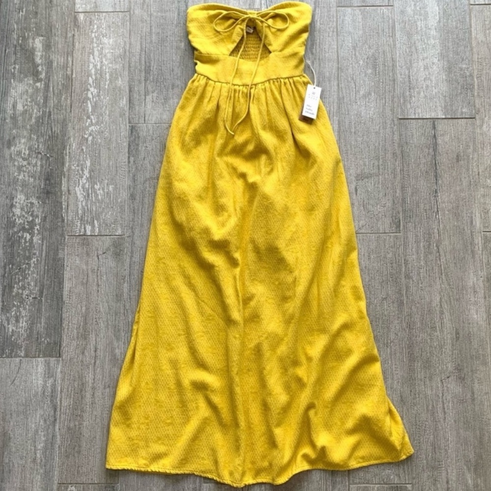 🔥🔥BILLABONG - SALTY BLONDE SUNSET GLOW HALTER MAXI DRESS🔥🔥 - Picture 11 of 15